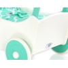 Houten Poppenwagen Mint Wit