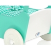 Houten Poppenwagen Mint Wit