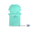 Houten Poppenwagen Mint Wit