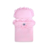Houten Poppenwagen Roze Wit