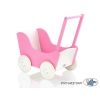 Houten Poppenwagen Wit