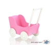 Houten Poppenwagen Wit