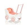 Houten Poppenwagen Wit Poederroze