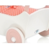 Houten Poppenwagen Wit Poederroze