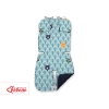 Inlegkussen voor Kinderwagen Mint Donkerblauw