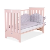 Kinderbed 120x60 cm - Lorenzo III Poederroze Voor Meisjes