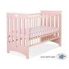 Kinderbed 120x60 cm - Lorenzo III Poederroze Voor Meisjes