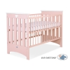 Kinderbed 120x60 cm - Lorenzo III Poederroze Voor Meisjes