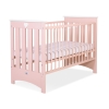 Kinderbed 120x60 cm - Lorenzo III Poederroze Voor Meisjes
