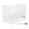 Kinderbed 120x60 cm - Lorenzo III Wit Mint