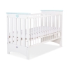 Kinderbed 120x60 cm - Lorenzo III Wit Mint