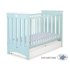 Kinderbed 120x60 cm met Lade Mint - Lorenzo III STANDARD