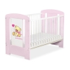 Kinderbed 120x60 cm - Tedy Bear with bow Roze Bear With Bow