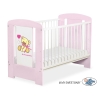 Kinderbed 120x60 cm - Tedy Bear with bow Roze Bear With Bow