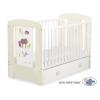 Kinderbed met Lade 120x60 cm - Happy balloons MAXI Woud