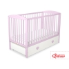Kinderbed met Lade 120x60 cm - Harten MAXI