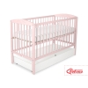 Kinderbed met Lade 120x60 cm - Harten STANDARD
