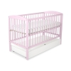 Kinderbed met Lade 120x60 cm - Harten STANDARD