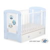 Kinderbed met Lade 120x60 cm - Owls Bigi Zibi & Adele MAXI Gelukkige Uilen