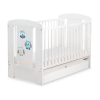 Kinderbed met Lade 120x60 cm - Owls Bigi Zibi & Adele STANDARD Gelukkige Uilen