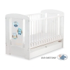 Kinderbed met Lade 120x60 cm - Owls Bigi Zibi & Adele STANDARD Gelukkige Uilen