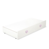 Kinderbed met Lade Roze 120x60 cm  - Lorenzo III MAXI