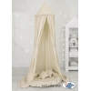Klamboe met Nest met Ruche + Kussens Beige