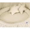 Klamboe met Nest met Ruche + Kussens Beige