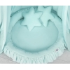 Klamboe met Nest met Ruche + Kussens Mint