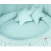 Klamboe met Nest met Ruche + Kussens Mint