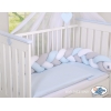 Klamboe van Tule voor Babybed Blauw Sifonki