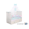 Klamboe van Tule voor Babybed Munt Sifonki