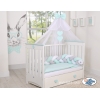 Klamboe van Tule voor Babybed Munt Sifonki