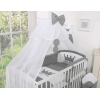 Klamboe van Tule voor Ledikant -  Antraciet Sifonki Little Prince Princess