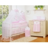 Klamboe van Tule voor Ledikant -  Roze Sifonki Little Prince Princess