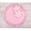 Klamboesluier voor Kinderkamer + Speelmat Kussenset  Roze