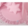 Klamboesluier voor Kinderkamer + Speelmat Kussenset  Roze