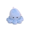Knuffelige Octopus met Rammelaar Blauw