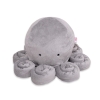 Knuffelige Octopus met Rammelaar Grijs