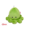 Knuffelige Octopus met Rammelaar Groen