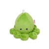 Knuffelige Octopus met Rammelaar Groen