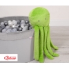 Knuffelige Octopus met Rammelaar Groen