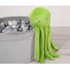 Knuffelige Octopus met Rammelaar Groen