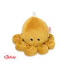 Knuffelige Octopus met Rammelaar Honing Mosterd