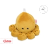 Knuffelige Octopus met Rammelaar Honing Mosterd