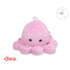 Knuffelige Octopus met Rammelaar Roze