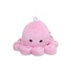Knuffelige Octopus met Rammelaar Roze