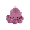 Knuffelige Octopus met Rammelaar Stofroze