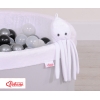 Knuffelige Octopus met Rammelaar Wit