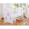 Ledikant 120x60 cm - Glamour Wit Glamour